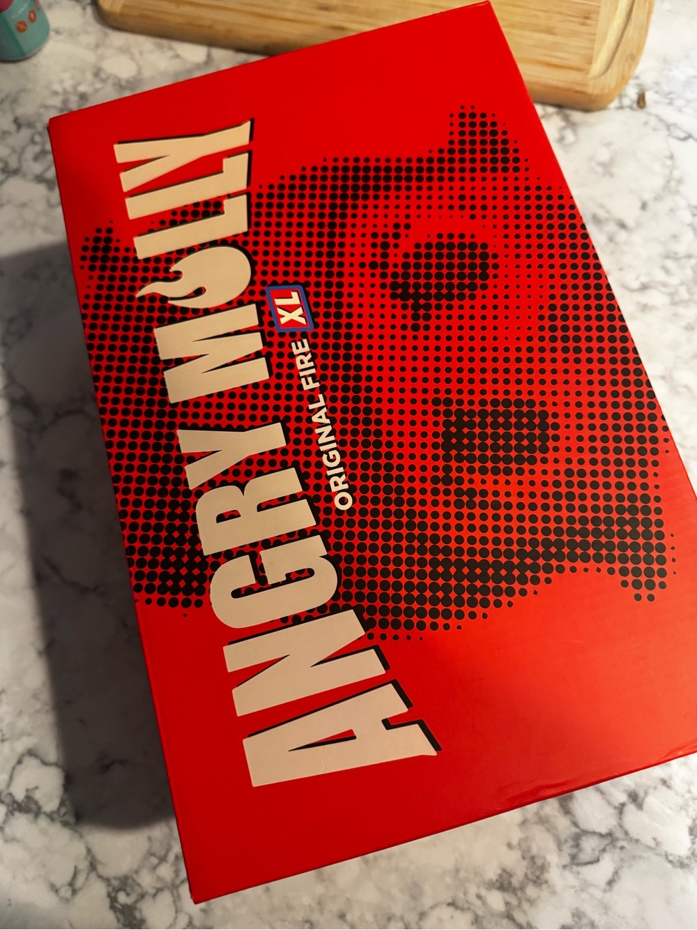 Angry Molly Original Fire XL Red Wall Art Box